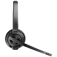 HP Poly Savi 8220 On-Ear Noise Cancelling Bluetooth Headset - Black