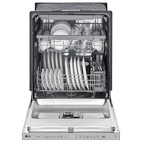 LG 24" 48dB Built-In Dishwasher with Third Rack (LDPN454HT) - Stainless Steel