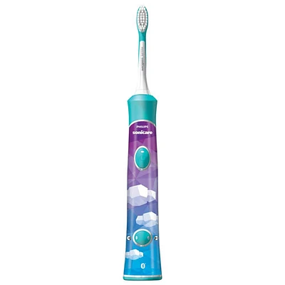 Brosse à dents Sonicare pour enfants de Philips (HX6321/02) - Aigue-marine