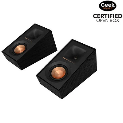 Boîte ouverte - Haut-parleur d'étagère de 200 W R40SA de Klipsch - Paire - Noir