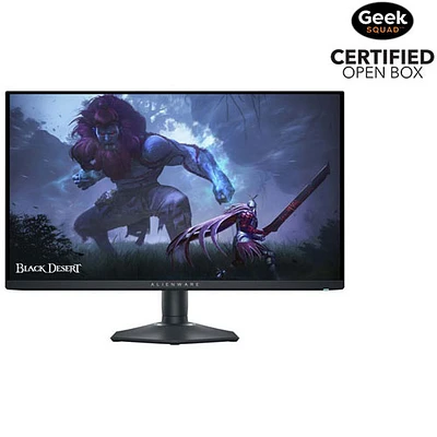 Boîte ouverte - Moniteur de jeu FreeSync DEL DELO QHD 360 Hz de 26,7 po Alienware de Dell avec temps de réponse de 0,03 ms gris à gris - Face cachée de la lune