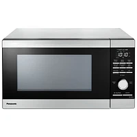 Panasonic Genius 1.3 Cu. Ft. Microwave (NNSD66LSC) - Silver - Only at Best Buy