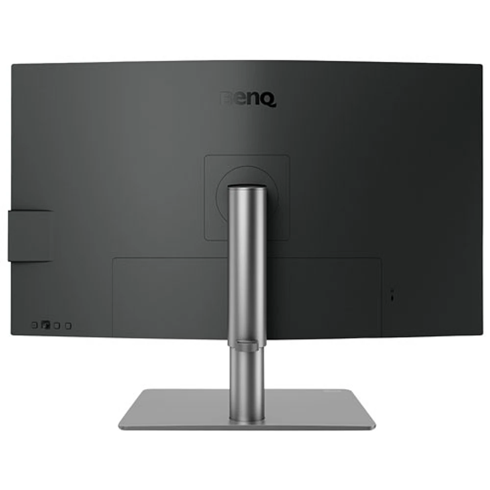 Moniteur ACL IPS Ultra HD 4K 60 Hz de 31,5 po de BenQ avec temps de réponse de 5 ms gris à gris (PD3225U) - Gris métallique