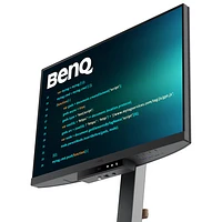 Moniteur ACL IPS WQHD 60 Hz de 24,1 po de BenQ avec temps de réponse de 5 ms gris à gris (RD240Q) - Gris métallique