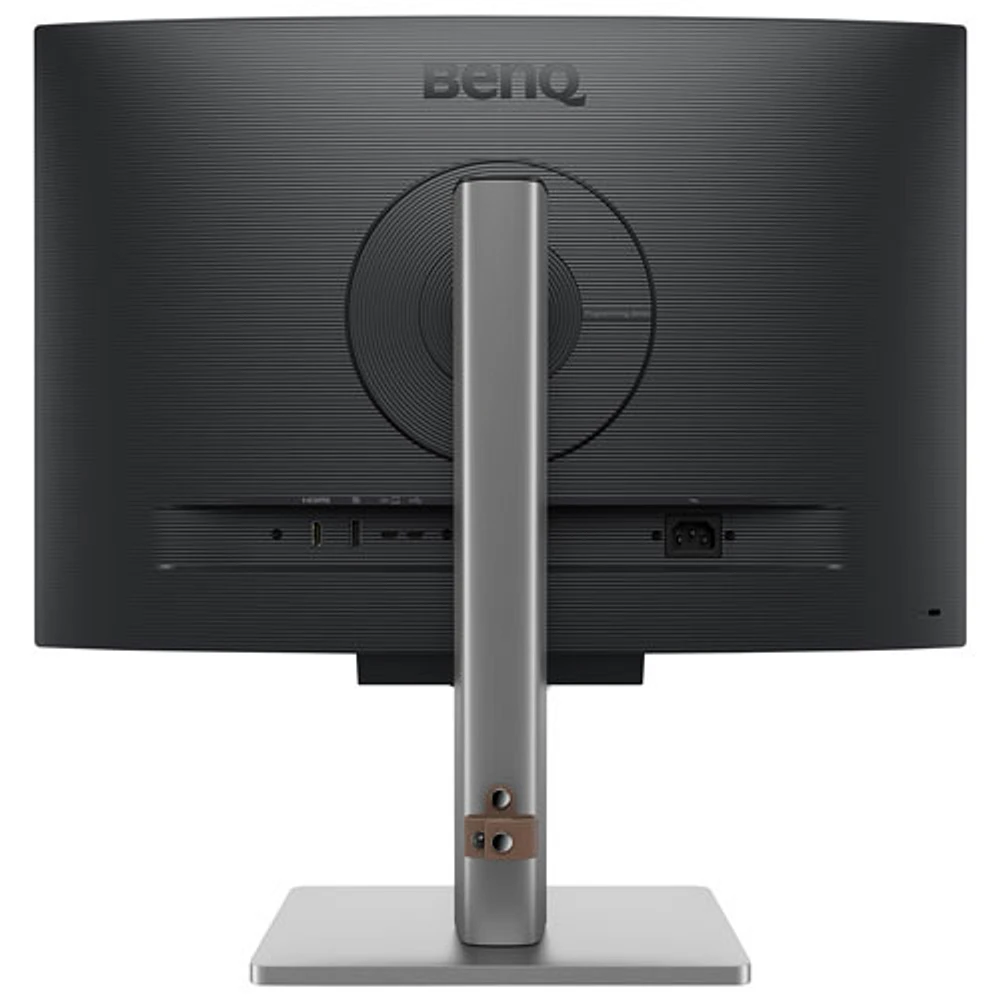 Moniteur ACL IPS WQHD 60 Hz de 24,1 po de BenQ avec temps de réponse de 5 ms gris à gris (RD240Q) - Gris métallique