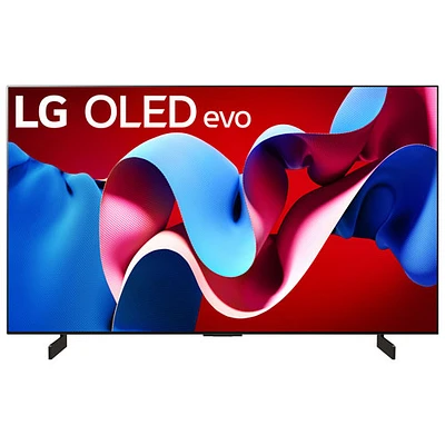 LG C4 42" C4 Series 4K UHD HDR OLED evo webOS Smart TV (OLED42C4PUA) - 2024