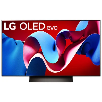 LG C4 48" C4 Series 4K UHD HDR OLED evo webOS Smart TV (OLED48C4PUA) - 2024