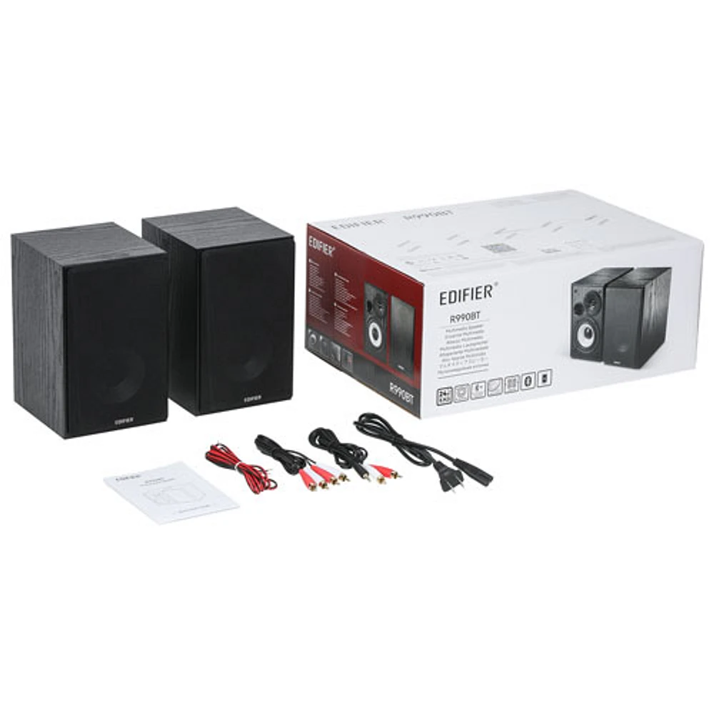 Système de haut-parleurs d'ordinateur 2.0 canaux R990BT d'Edifier - Noir