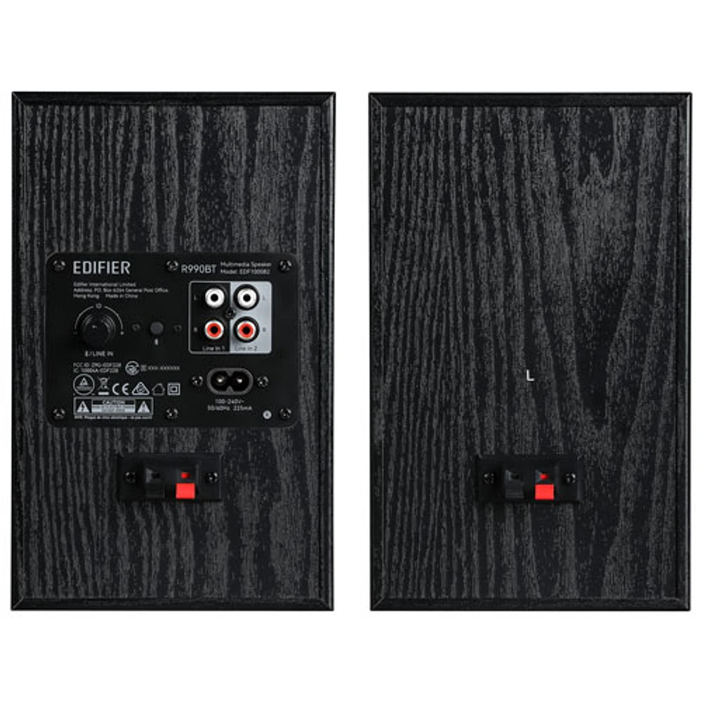 Système de haut-parleurs d'ordinateur 2.0 canaux R990BT d'Edifier - Noir