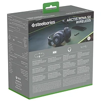 SteelSeries Arctis Nova 5X Wireless Gaming Headset for XBOX/PC/PlayStation/Switch - Black