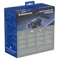 SteelSeries Arctis Nova 5P Wireless Gaming Headset for PlayStation/PC/Switch - Black