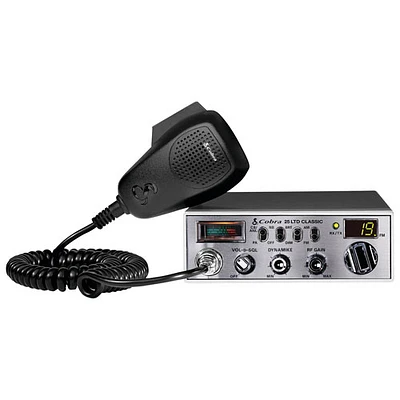 Poste bande publique (CB) AM/FM compact classique 25 LTD de Cobra
