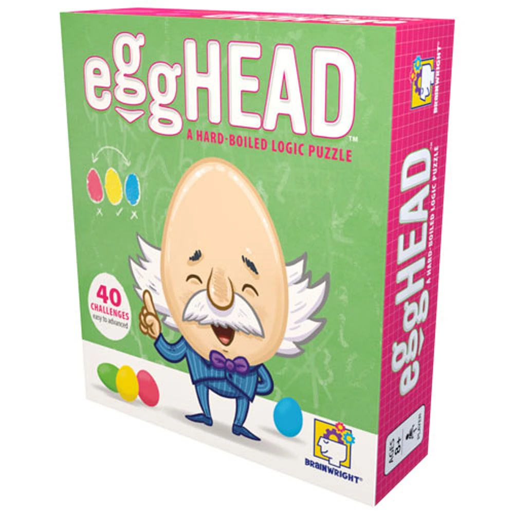 Jeu de réflexion eggHEAD Logic de Brainwright - Anglais