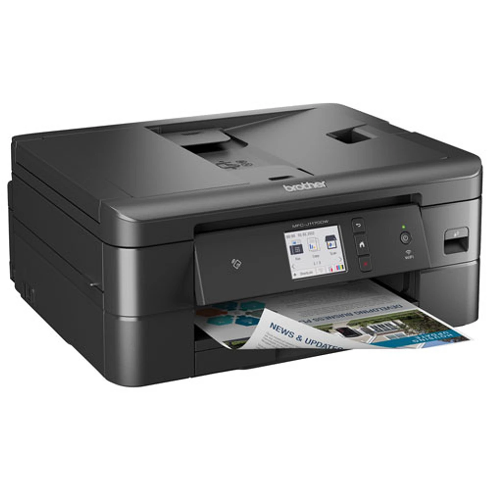 Imprimante à jet d'encre tout-en-un sans fil MFCJ1170DW de Brother