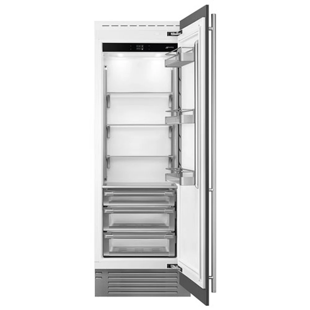 Réfrigérateur sans congélateur encastrable 17,5 pi³ 30 po de Smeg (RSDU30R) - Acier inoxydable