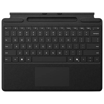 Microsoft Surface Pro Keyboard (2024) for Surface Pro 13" with Pen Storage - Black - Bilingual