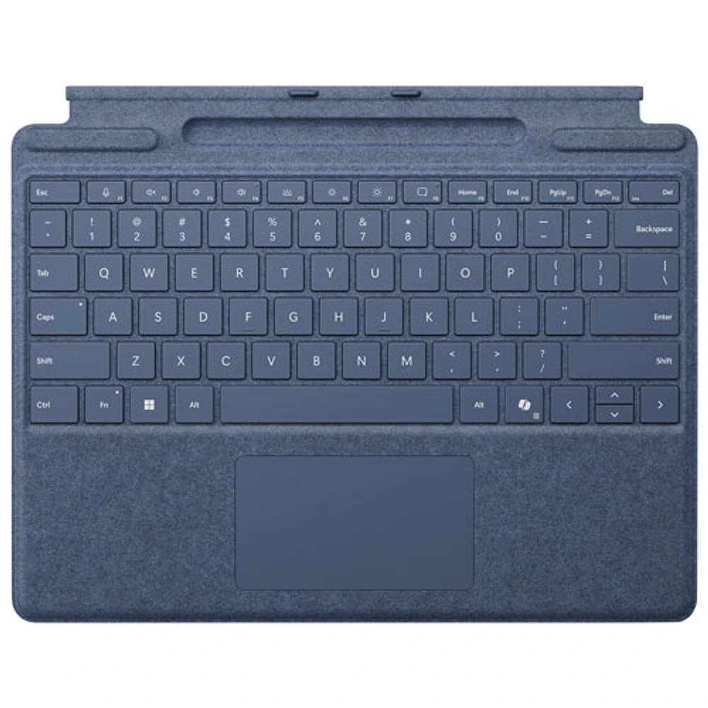 Microsoft Surface Pro Keyboard with Pen Storage for Surface Pro 13" / Pro (11th Edition) / Pro 8 / Pro 9 -Sapphire -En