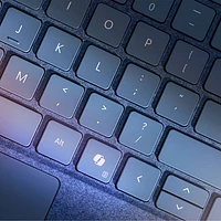 Microsoft Surface Pro Keyboard with Pen Storage for Surface Pro 13" / Pro (11th Edition) / Pro 8 / Pro 9 -Sapphire -En