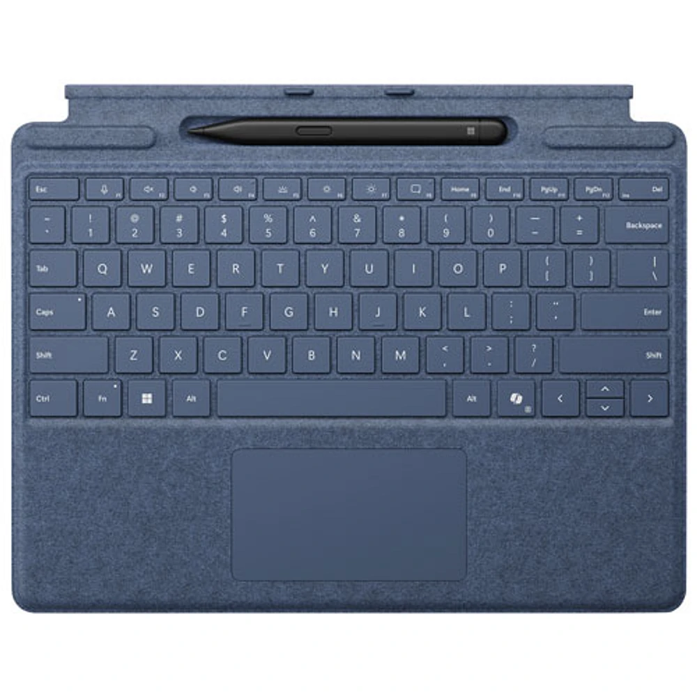 Microsoft Surface Pro Keyboard with Slim Pen for Surface Pro 13" / Pro (11th Edition) / Pro 8 / Pro 9 -Sapphire -En