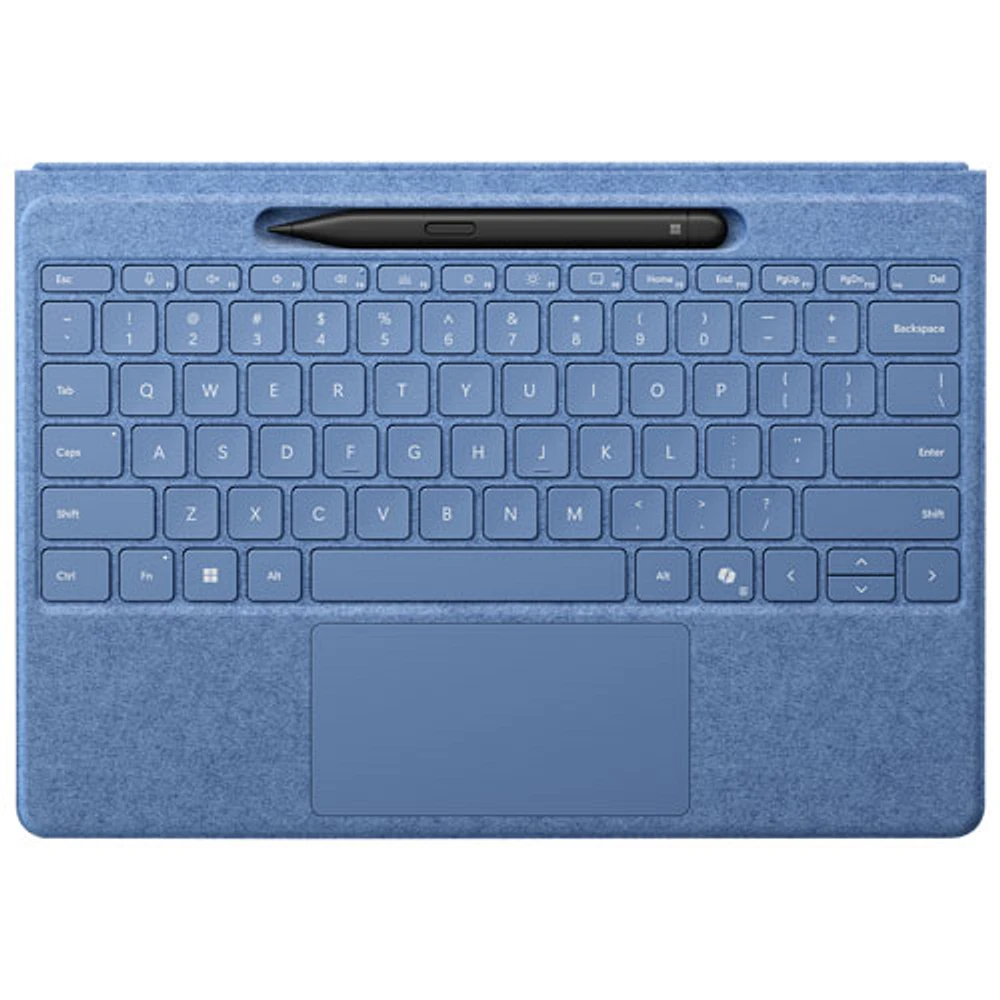 Microsoft Surface Pro Flex Keyboard with Slim Pen (2024) for Surface Pro 13" - Sapphire - Exclusive Retail Partner