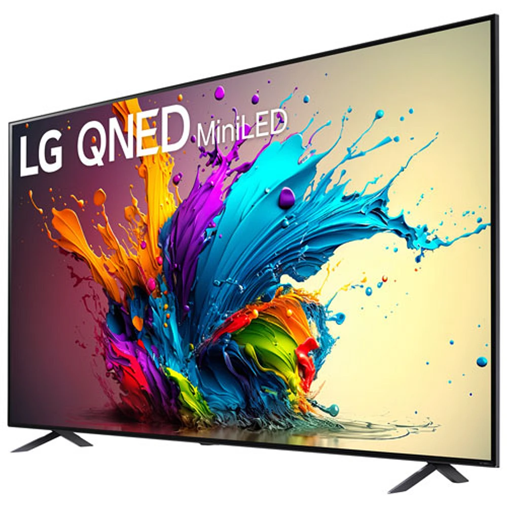 Téléviseur intelligent webOS HDR QNED mini-DEL UHD 4K de 75 po de LG (75QNED90TUA) - 2024