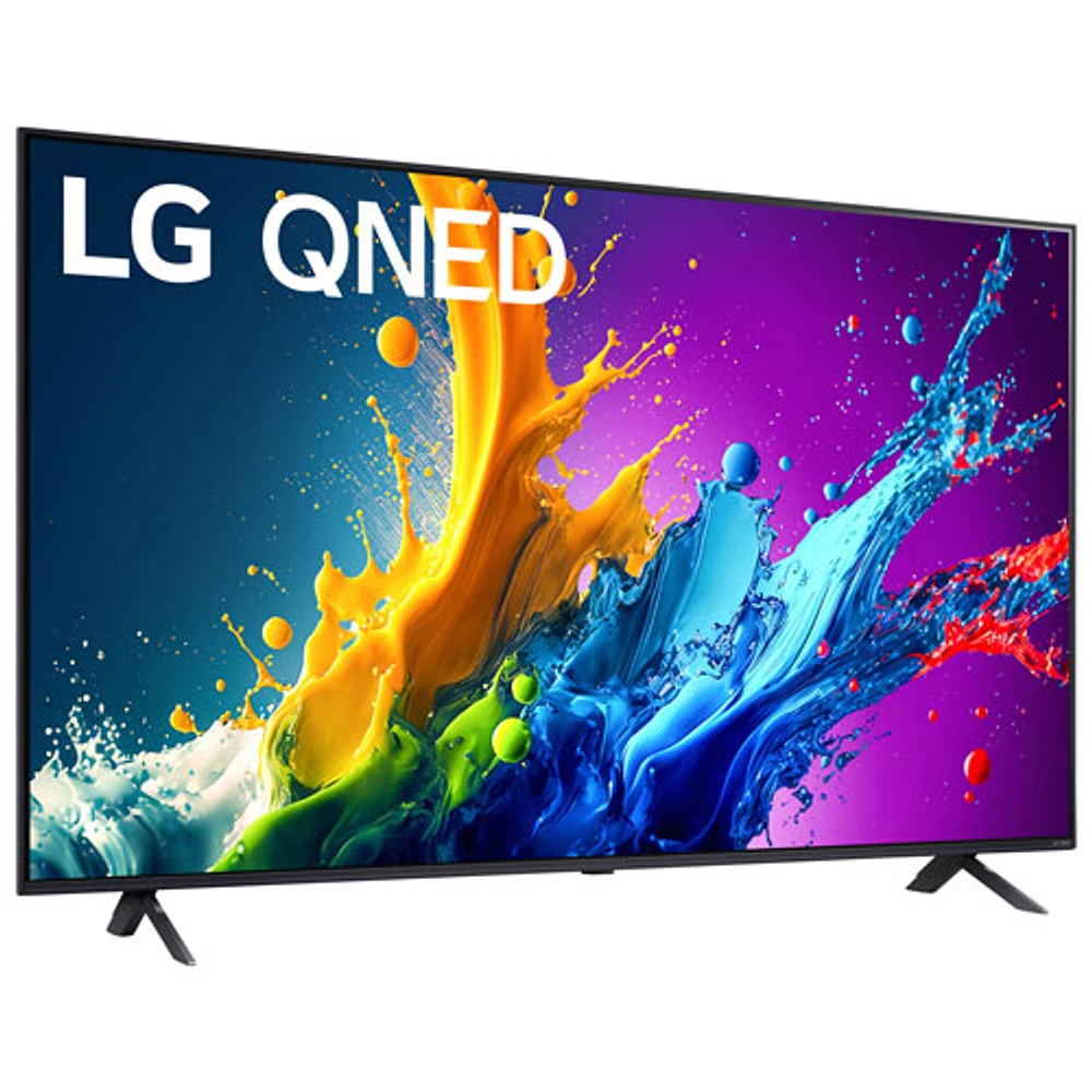 Téléviseur intelligent webOS HDR QNED UHD 4K de 86 po de LG (86QNED80TUC) - 2024