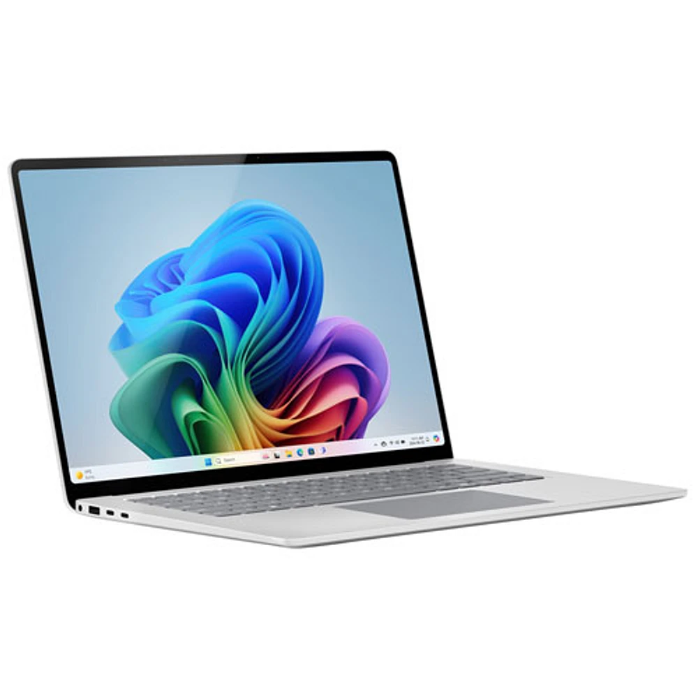 Portable Surface Laptop Copilot+ PC à écran tactile de 15 po de Microsoft (Snapdragon X Elite/RAM 16 Go/SSD Go) (2024) - Platine