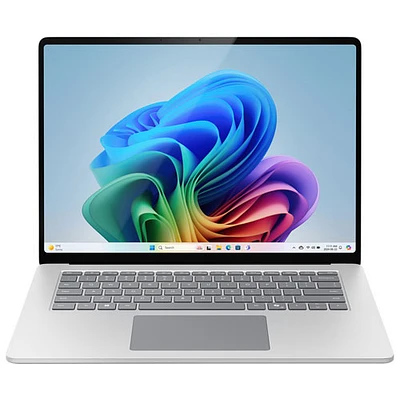 Microsoft Surface Laptop 15" Touchscreen Copilot+ PC Laptop (Snapdragon X Elite/16GB RAM/512GB SSD) () - Platinum