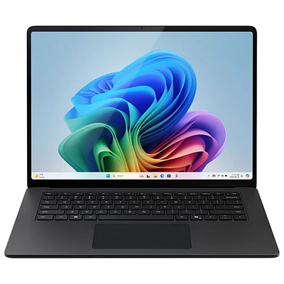 Portable Surface Laptop Copilot+ PC à écran tactile de 15 po de Microsoft (Snapdragon X Elite/RAM 16 Go/SSD 512 Go) (2024) - Noir - BIL