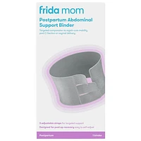 Frida Mom Postpartum Abdominal Support Binder Band With 3 Adjustable Straps