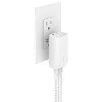 Belkin BoostCharge Pro 67W 3-Port USB-C Wall Charger (WCC002dqWH) - White