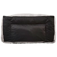 Sealy Redd Memory Foam Corduroy Bean Bag Sofa - Grey