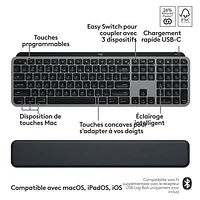 Logitech MX Keys S Bluetooth Combo for Mac/Ipad - Space Grey