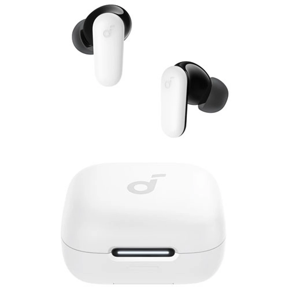 Écouteurs boutons 100 % sans fil à suppression du bruit P30i de Soundcore par Anker - Blanc