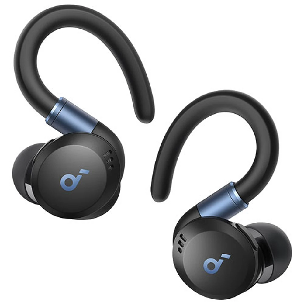 Écouteurs boutons 100 % sans fil à suppression du bruit Sport X20 de Soundcore par Anker - Noir