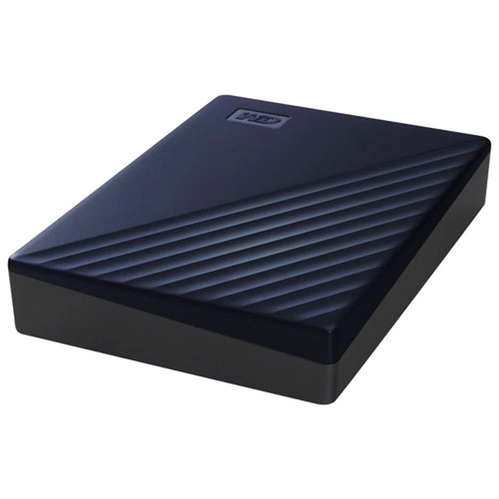 Disque dur externe USB-C/USB 3.0 My Passport de 6 To de WD pour Mac (WDBK6C0060BBL-WESN) - Bleu