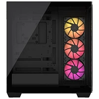 Corsair 3500X ARGB Mid-Tower ATX Computer Case - Black