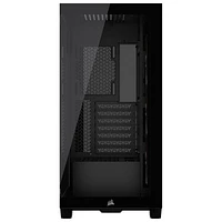Corsair 3500X ARGB Mid-Tower ATX Computer Case - Black