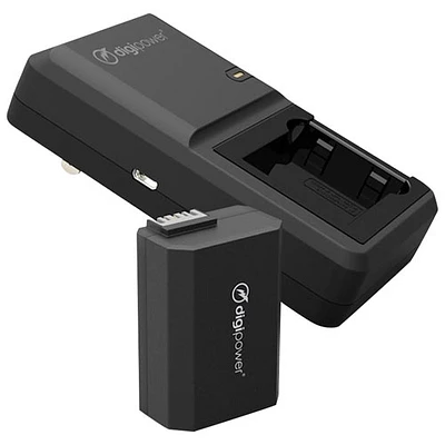Batterie au lithium-ion Re-Fuel avec trousse de chargement de DigiPower pour appareils photo de Sony (NP-FW50)