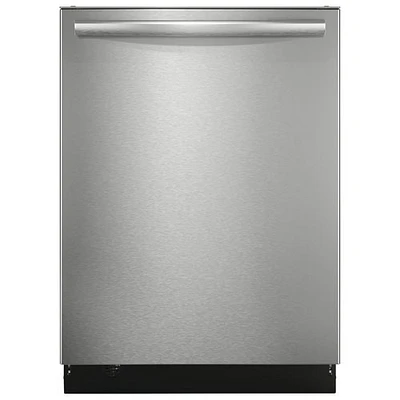 Boîte ouverte - Lave-vaisselle encastrable 24 po 47 dB avec cuve en inox et troisième panier Gallery de Frigidaire - Inox