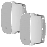 Klipsch RSM-650 320-Watt Outdoor All-Weather 5-Way Speaker System - Pair - White