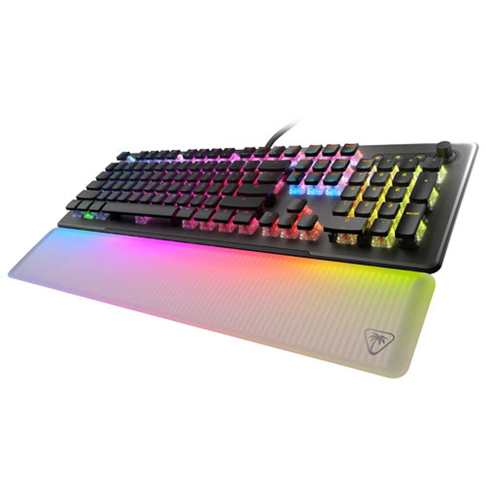 Clavier de jeu pleine grandeur à touches mécaniques optiques rétroéclairées Red Vulcan II Max de Turtle Beach - Exclusivité de Best Buy
