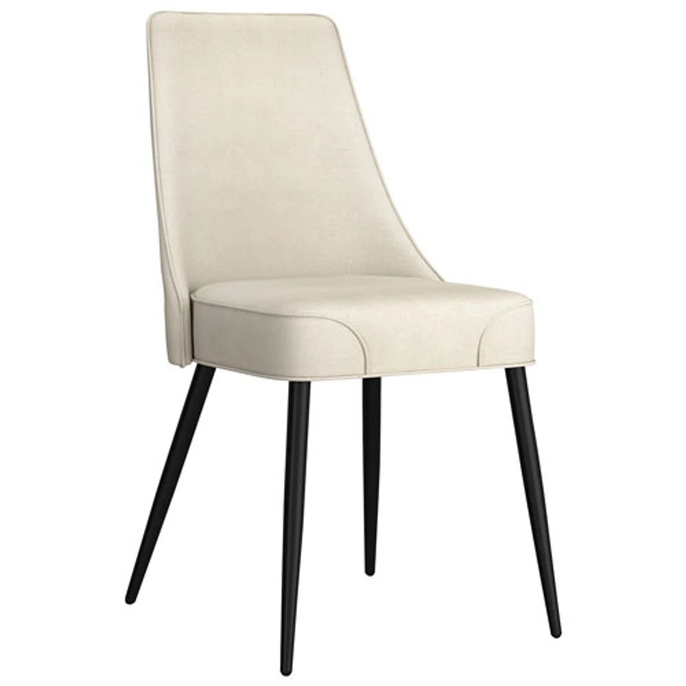 Koda Modern Fabric Dining Chair - Set of 2 - Beige