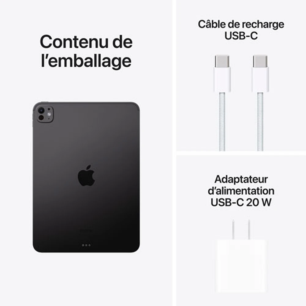 iPad Pro 11 po Go avec Wi-Fi d'Apple (5e génération
