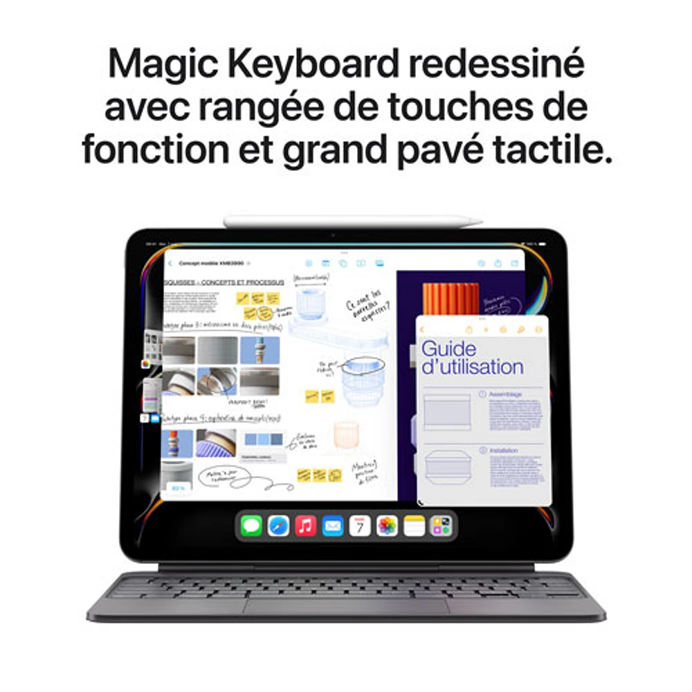 iPad Pro 13 po 1 To avec Wi-Fi et 5G d'Apple (7e génération) - Argenté