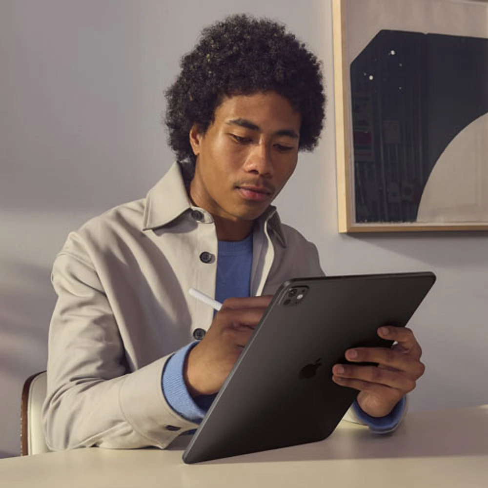iPad Pro 13 po 1 To avec Wi-Fi et 5G d'Apple (7e génération) - Argenté