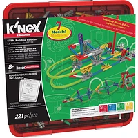 K’NEX Education Intro to Simple Machines: Wheels, Axles, and Inclined Planes Set - 221 Pieces (78620)