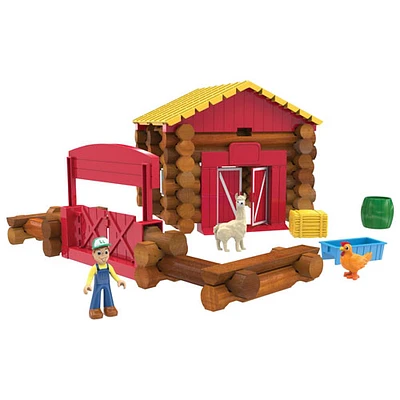 Jeu Amusement à la ferme de Lincoln Logs - 102 pièces (00858)