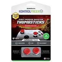 KontrolFreek Performance Thumbsticks Inferno Edition for PS5 - Red/White