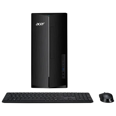 Ordinateur de bureau Aspire d'Acer (Core i5-14400 d'Intel/RAM Go/SSD 512 Go/Windows 11